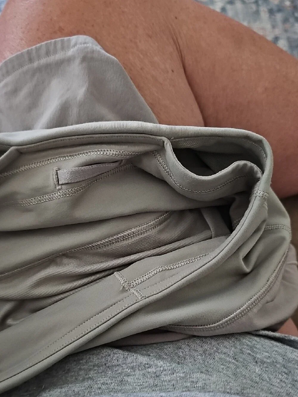Lululemon Speed Up Running High-Waist Women's Performance Shorts in Taupe